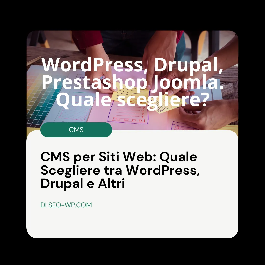 cms per siti web