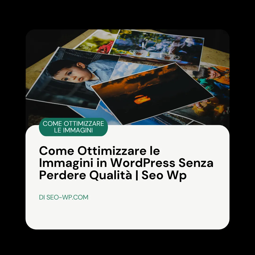 Grafico che mostra come ottimizzare le immagini in WordPress per migliorare la velocità del sito