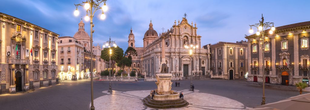 A Catania ci sono tantissimi siti WordPress, questa immagine illustra le attività di Catania che utilizzano wordpress